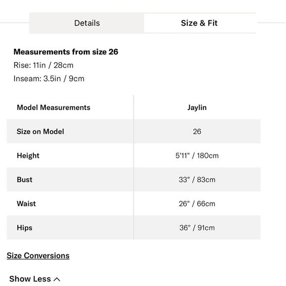 NWT 7 For All Mankind Easy Ruby Cutoff Jean Shorts High Rise Button Fly Women 30 - Picture 5 of 7